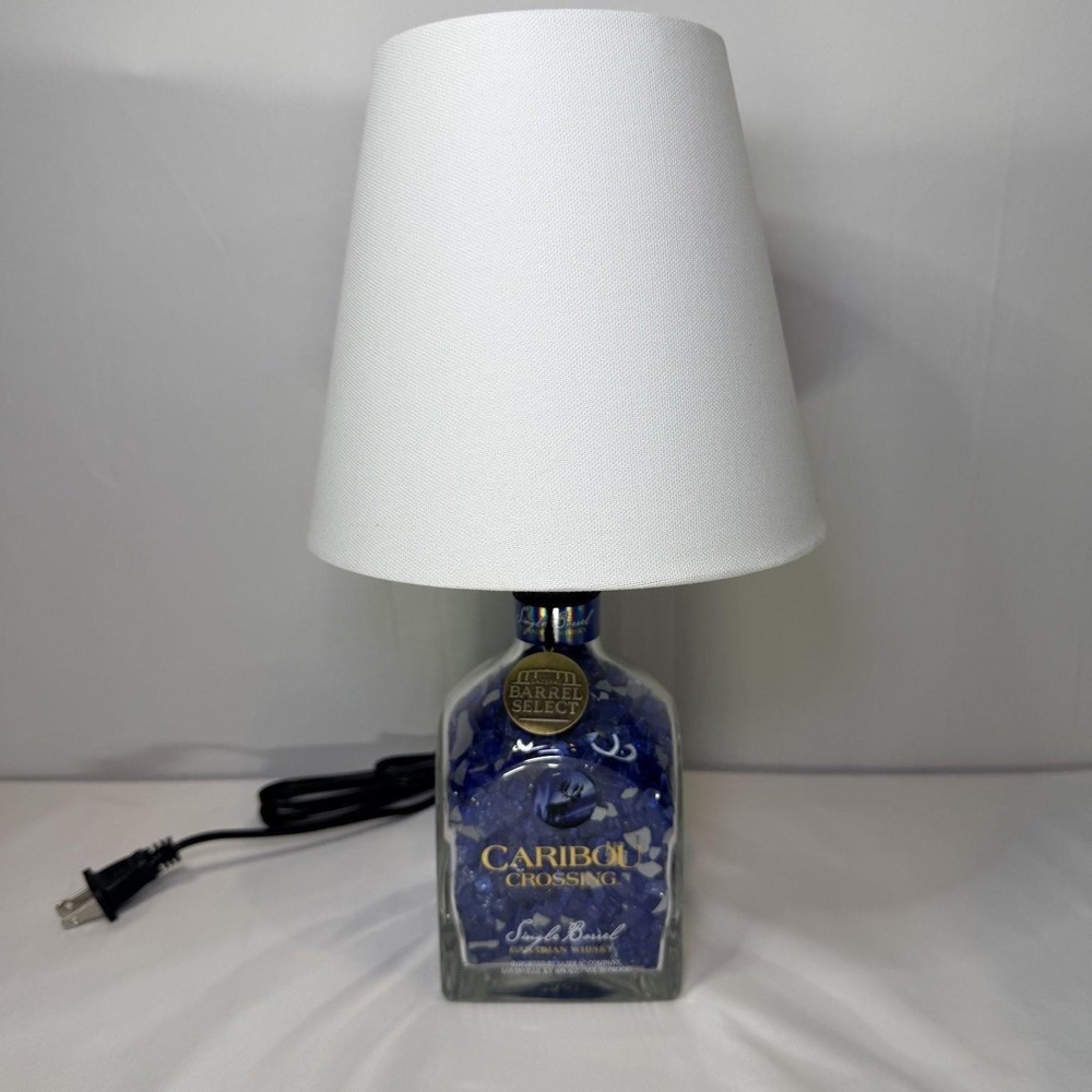 Caribou‎ Crossing Bottle Lamp Single Barrel Caribou Logo Father's Day Gift